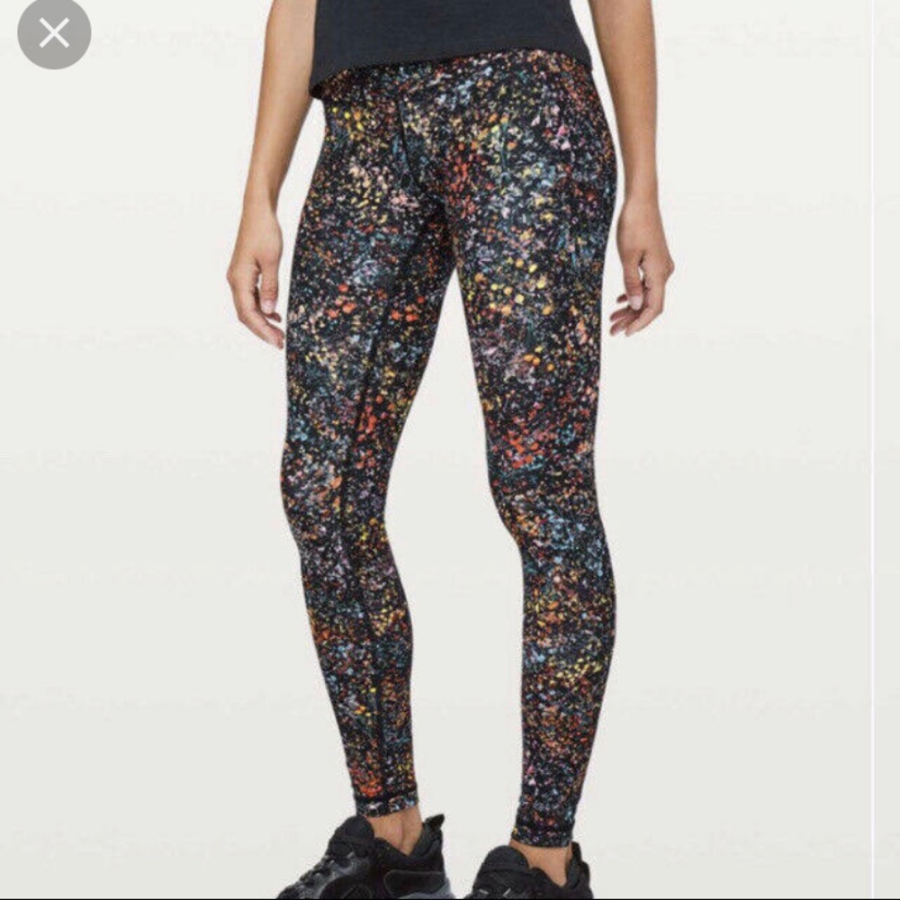 Floral Multicolor Lululemon Leggings